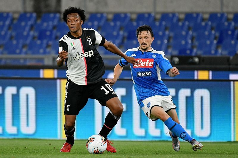 Juan Cuadrado has been a shining light in Juventus' defence